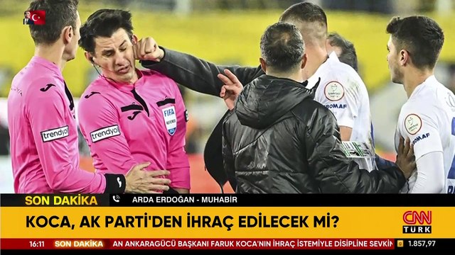 Faruk Koca, AK Parti'den ihraç istemiyle disipline sevk edildi
