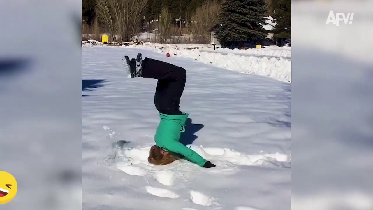 SIDE-SPLITTING WINTER SPORTS WOES