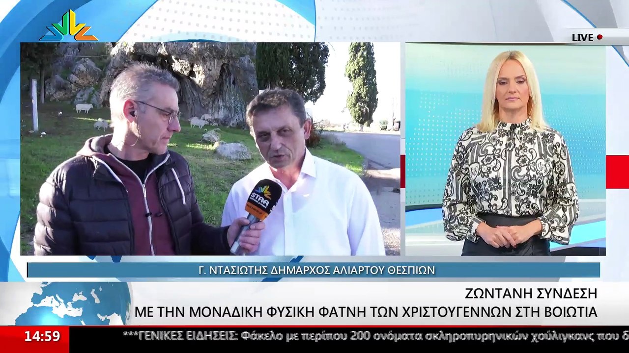 Ο Δήμαρχος Αλιάρτου- Θεσπιέων, Γιώργος Ντασιώτης στο STAR