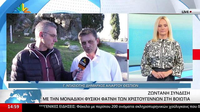 Ο Δήμαρχος Αλιάρτου- Θεσπιέων, Γιώργος Ντασιώτης στο STAR