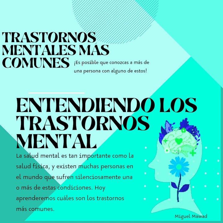 Miguel Mawad –Trastornos mentales más comunes.