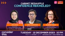 Consider This: Cabinet Reshuffle (Part 1) — Ministerial Aptitude or Political Expediency?
