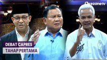 Para Capres Paparkan Visi Misi di Debat Pertama, Anies dan Prabowo Saling Sindir, Ganjar Paling Santuy