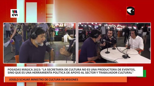 Posadas Mágica 2023 La secretaría de cultura no es una productora de eventos, sino que es una herramienta política de apoyo al sector y trabajador cultural
