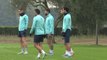 Lazio train ahead of final UCL group game against Atletico Madrid