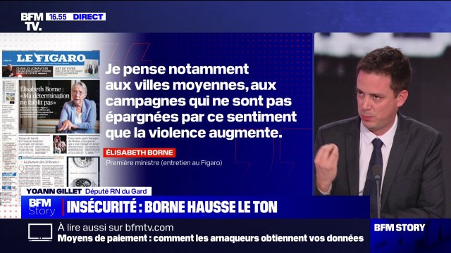 Insécurité: La réponse pénale n'est pas à la hauteur des enjeux , pour Yoann Gillet (RN)
