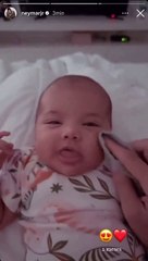 Neymar Jr. comemora 2 meses da filha em vídeo mostrando um momento carinhoso