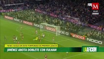 Raúl Jiménez anota doblete con el Fulham en el juego contra el Nottingham Forest