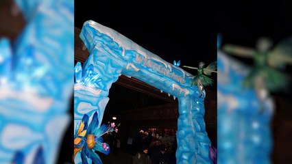 María Pombo disfruta del Parque de Atracciones en pleno puente de diciembre