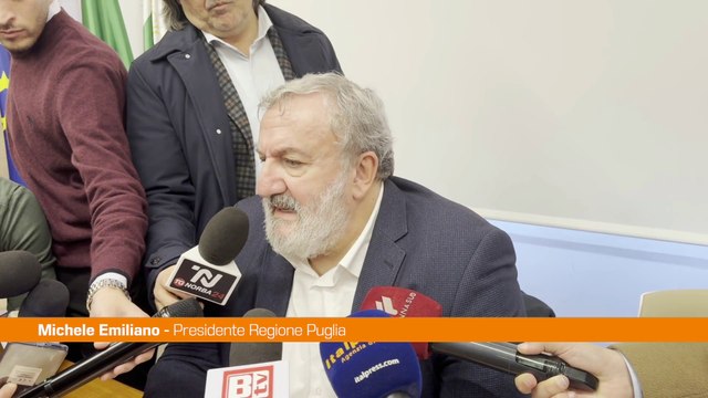 Emiliano Regione Puglia creditrice del Governo di 4,6 miliardi