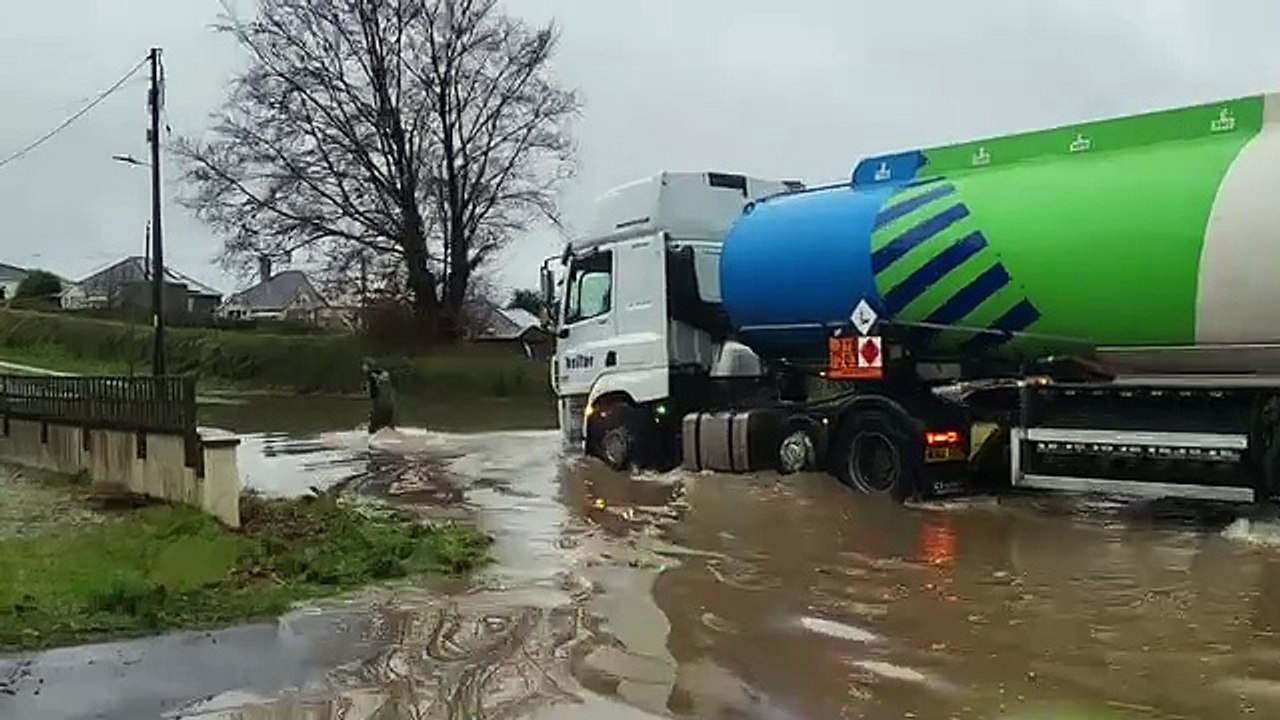 Flooding in Callington