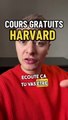 Cours gratuits à Harvard