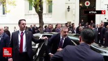 Cumhurbaşkanı Erdoğan'dan Türkiye'nin Atina Büyükelçiliğine ziyaret
