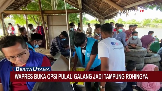 Wapres Ma'ruf Amin Buka Opsi Pulau Galang di Batam Jadi Tempat Penampungan Pengungsi Rohingya