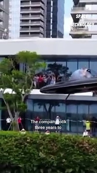 China's UFO Like Vehicle