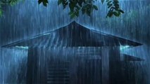Heavy Rain Sounds For Sleeping Instantly- One Hours of Gentle Night Rain, Rain Sounds for Sleeping