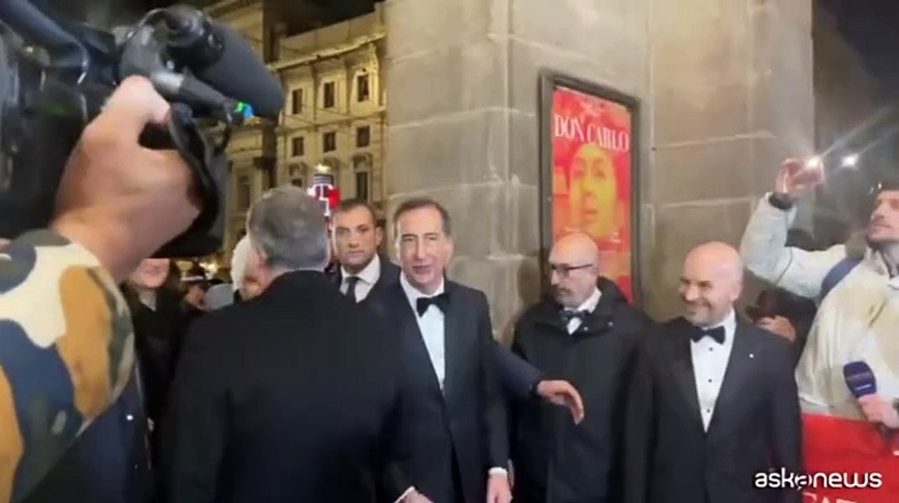 La Prima della Scala, l'arrivo di Liliana Segre per il Don Carlo