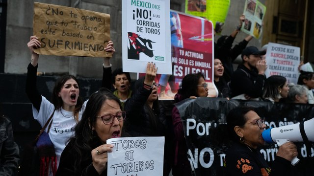 Protestas por corridas de toros