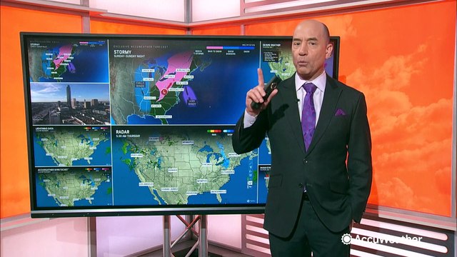 Drenching storm could end with some snow in Northeast