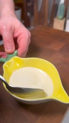 CRÈME ANGLAISE MINUTE  Une recette regressive mais pour de vrai  #feignant #hack #cremeanglaise #pastry #regressive #cuisine