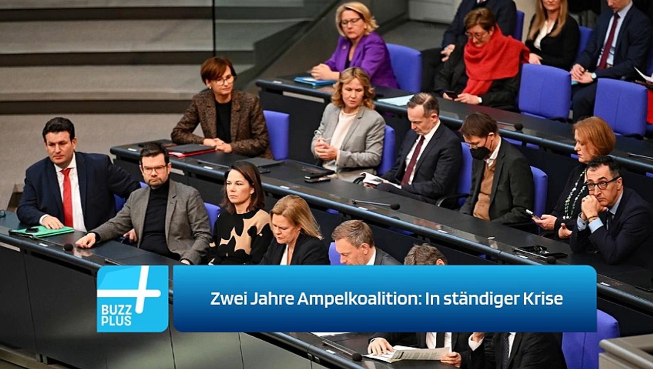 Zwei Jahre Ampelkoalition: In ständiger Krise