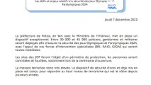 Giochi olimpici di Parigi: preoccupa la sicurezza