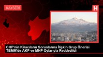 CHP'nin Kiracıların Sorunlarına İlişkin Grup Önerisi TBMM'de AKP ve MHP Oylarıyla Reddedildi