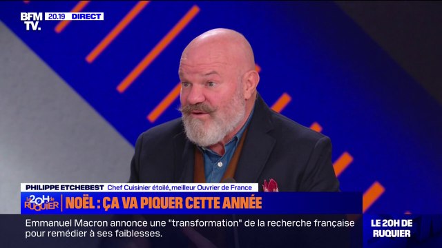 Philippe Etchebest sur l'inflation des produits alimentaires: Je recommande d'aller chercher chez les petits producteurs locaux