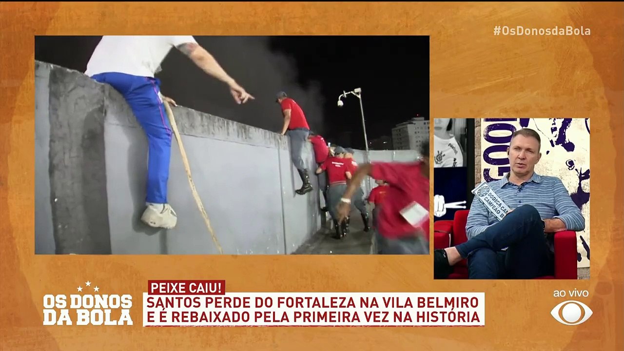 Neto chama jogadores do Santos de 'Pipoqueiros' e Velloso fala em dia mais triste da história do Santos