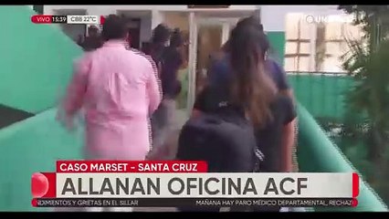 Caso Marset: Allanan oficinas de la Asociación Cruceña de Fútbol
