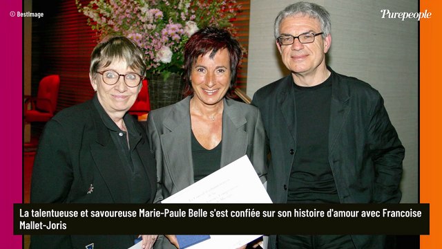 Marie-Paule Belle en couple avec une grande femme de lettres : Ma confidente, ma soeur et sur la fin, mon enfant