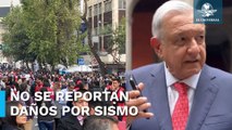 López Obrador pide reporte a Protección Civil sobre sismo de este 7 de diciembre de 2023
