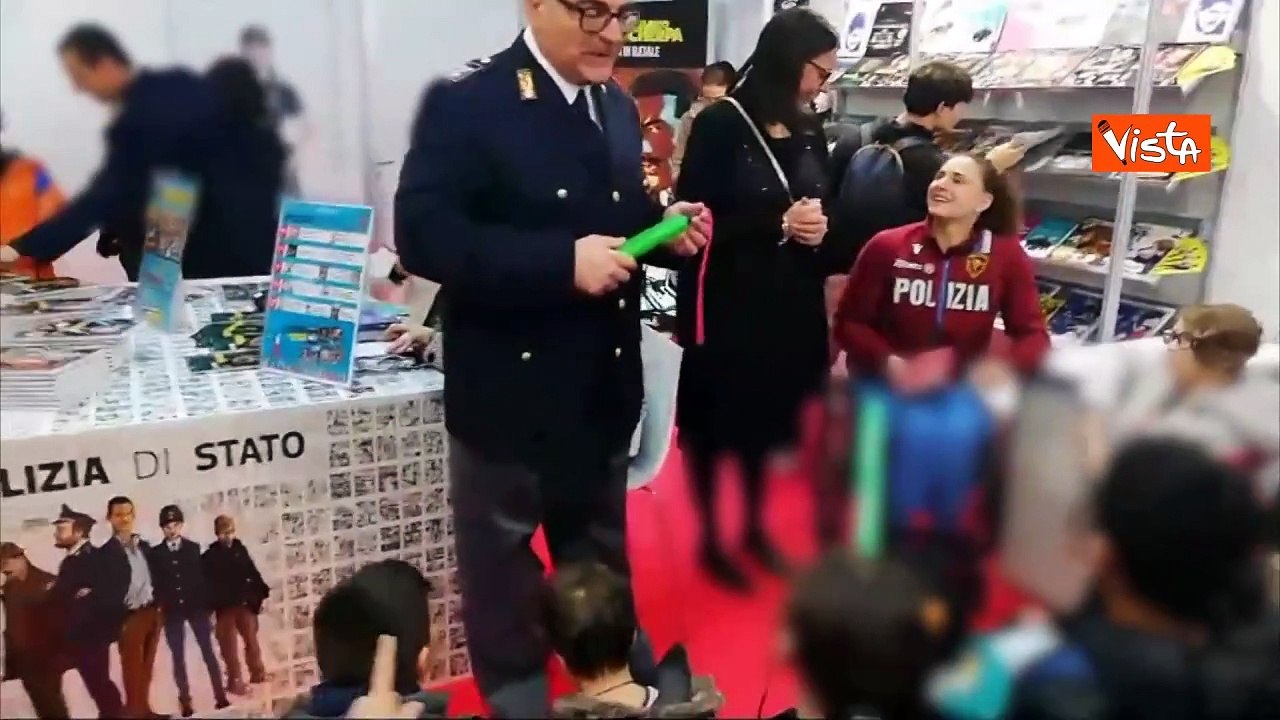 La Polizia di Stato alla fiera "Pi? libri, pi? liberi"
