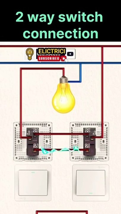 2 way switch connection