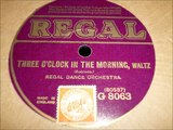 Three O'Clock In The Morning - Prince's Dance Orchestra (1922)