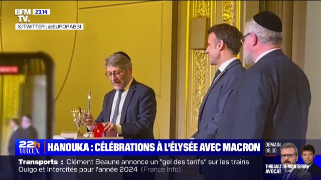 Célébrations d'Hanouka à l'Élysée: En ne participant pas à la marche contre l'antisémitisme, Emmanuel Macron a envoyé un signe trouble à nos compatriotes de confession juive , pour Laurent Jacobelli (RN)