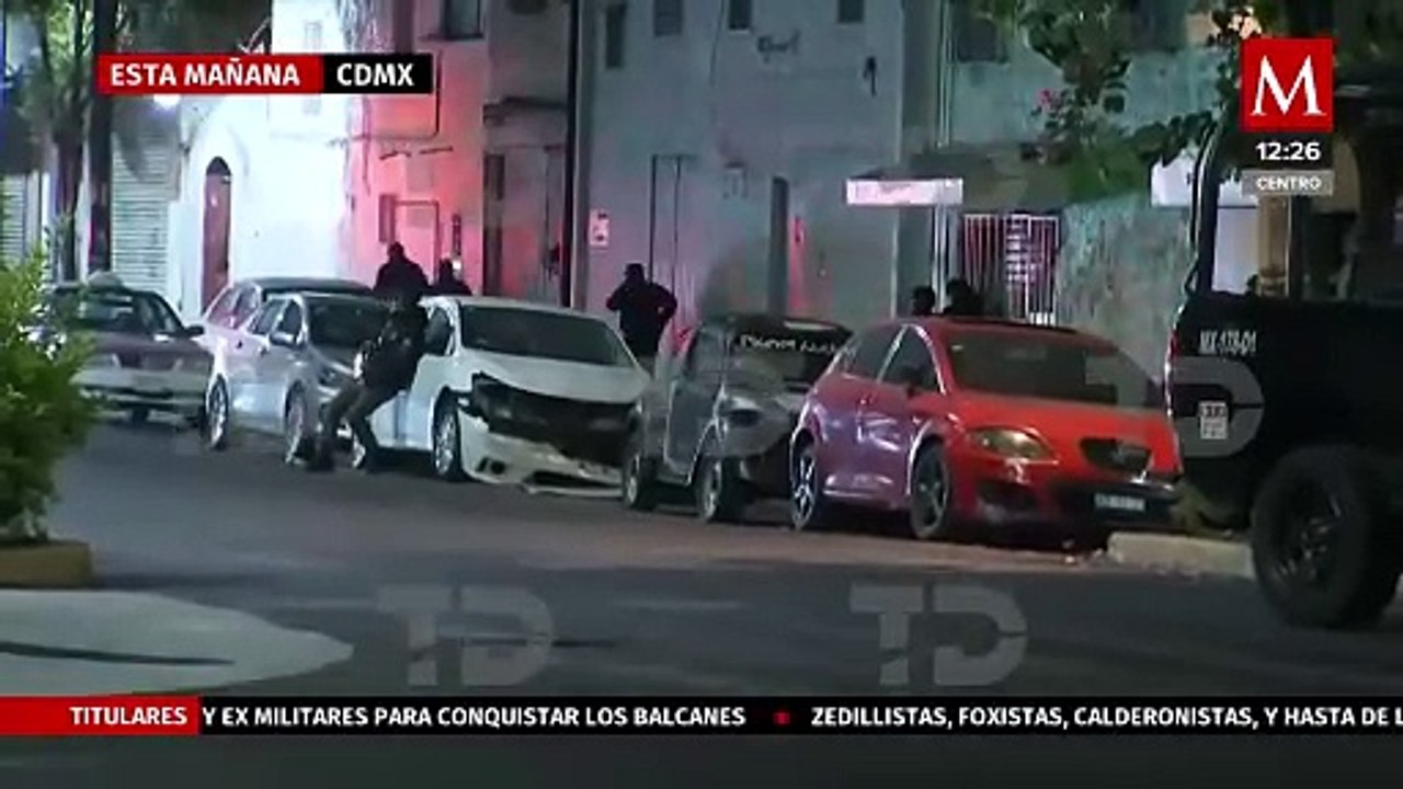 Así fue la balacera en la colonia Doctores de CdMx