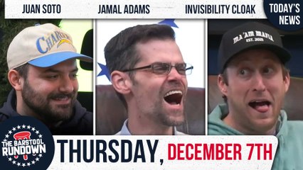 Juan Soto: The New King of New York - Barstool Rundown - December 7th, 2023