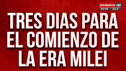 Tres días para el comienzo de la era Milei: siguen las reuniones en Libertador Hotel
