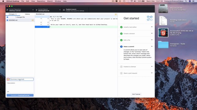 How to USE Github on a Computer - Create a Tutorial Repository | Tutorial 9