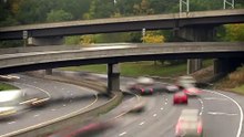 Layered Highway Time Lapse
