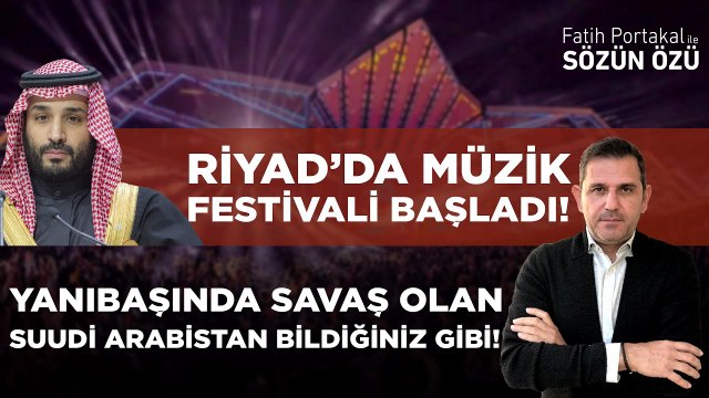 YANIBAŞINDA SAVAŞ OLAN SUUDİ ARABİSTAN BİLDİĞİNİZ GİBİ! RİYAD’DA MÜZİK FESTİVALİ BAŞLADI!