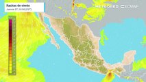 Ráfagas de viento severas afectarán a México.