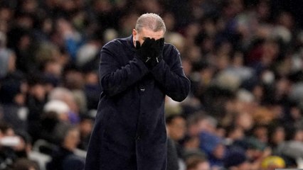 Postecoglou loses patience with wasteful Spurs