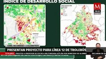 Martí Batres presenta anteproyecto de Línea 12 de Trolebús