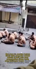 Isr4ll Laknatullah Menangkap Puluhan rakyat Awam Lelaki di Utara Gaza, Menanggalkan Pakaian dan Mendera Mereka