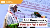 ‘Gila talak’ pendapat peribadi Zahid, ramai ahli Umno suka kerjasama PAS, dakwa Nuridah