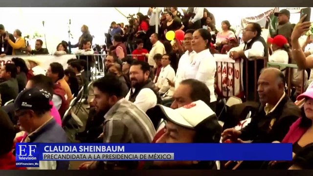 Claudia Sheinbaum destacó los proyectos de la administración de AMLO