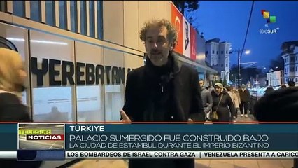 Bajo Estambul se atesora un palacio construido en el Imperio Bizantino