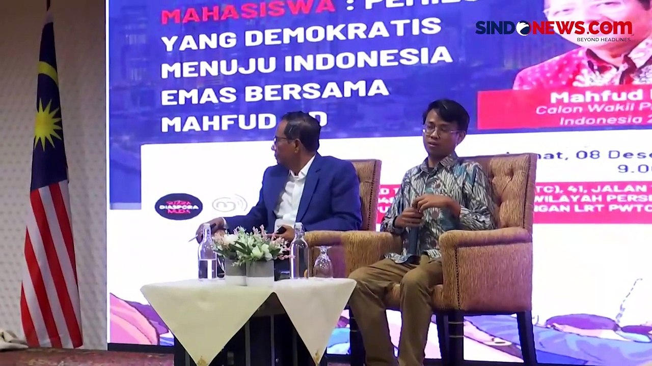 Berkunjung ke Malaysia, Mahfud MD Bicara Program Penegakan Hukum dan Pemberantasan Korupsi